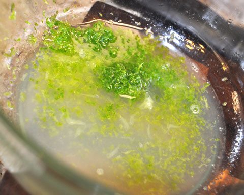 2 limes zest and juice zest and juice