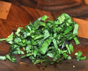 2 T Chopped Basil