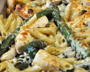 Chicken and Asparagus Penne