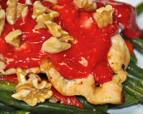 Summer Raspberry Chicken