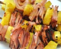Ham and Pineapple Kabobs