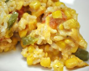 Corn and Rice Casserole
