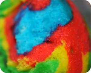 Easy Rainbow Cupcakes