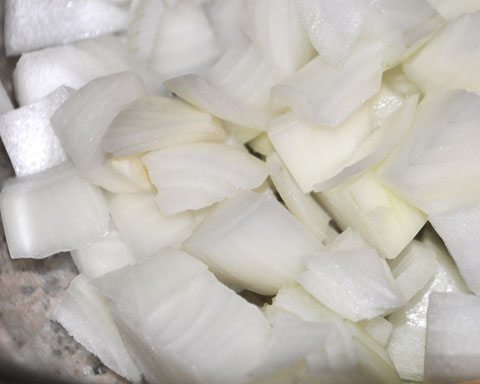 chopped onion