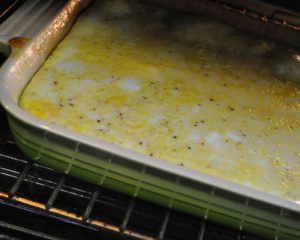 oven scrambled eggs