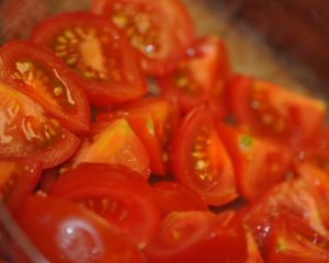 quarter tomato