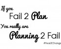 Planning to Fail