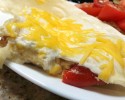 Red Pepper Chicken Enchiladas