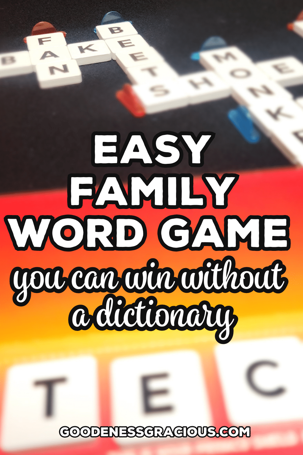 If you are looking for a word game that everyone can play and enjoy, we got you covered! Today we are sharing a fun family word game you can win without a dictionary! via @crisgoode