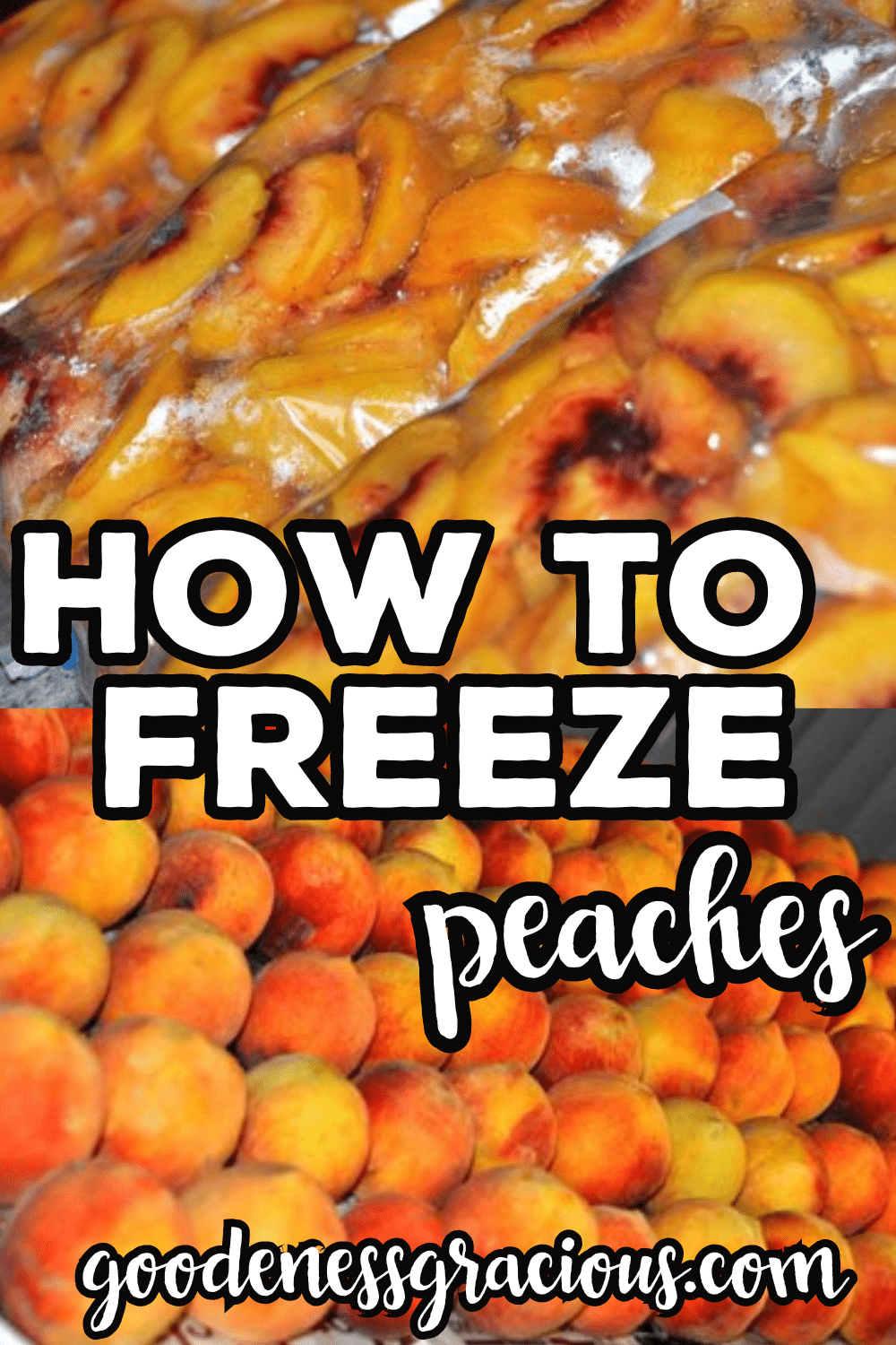 There is nothing better than a sweet summer peach. So, I thought I would share the incredibly easy way we freeze fresh peaches to preserve them all winter long, or as long as they last! via @crisgoode