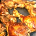 Our Tried and True Crock Pot Chicken Drumsticks recipe is an easy chicken slow cooker recipe for family dinner. These chicken legs come out tender every time and are full of tangy barbecue flavor!